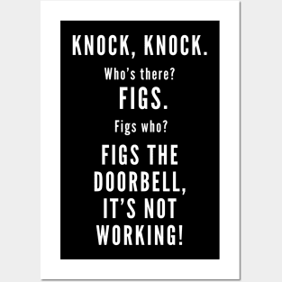 Knock Knock, it's FIGS Posters and Art